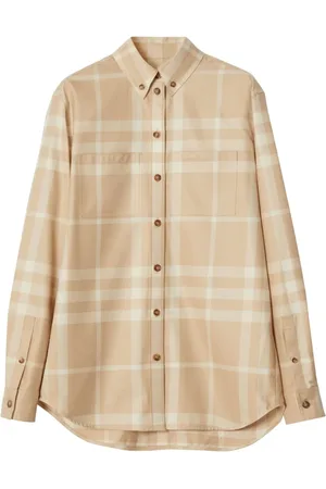Burberry Check cotton shirt