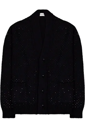 LANEUS Rhinestone-embellished cardigan