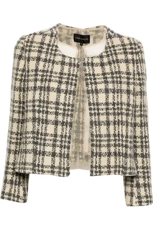 Comme des Garçons 1997 check-pattern tweed jacket