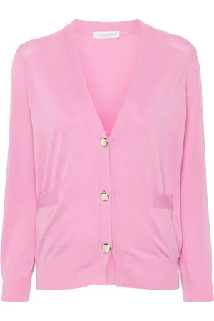 LE TRICOT PERUGIA Button-up cotton cardigan