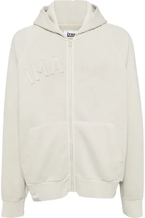 Izzue Logo-patched hooded jacket