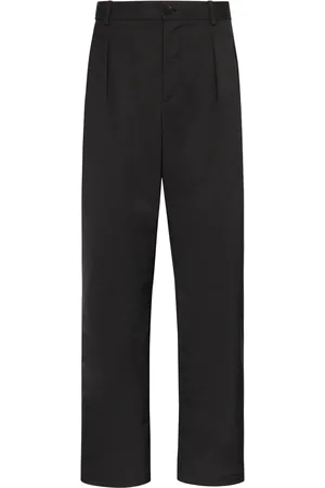 VALENTINO GARAVANI Pleat-detailed straight-leg trousers
