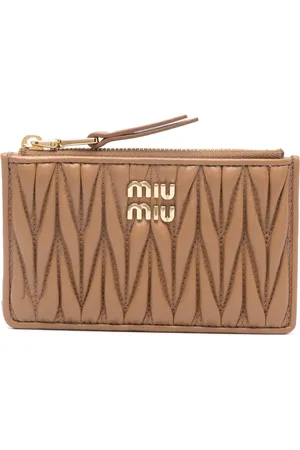 Miu Miu Matelassé card holder