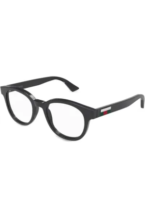 Gucci Web-stripe glasses