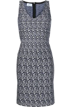 Prada Abstract-print knit dress