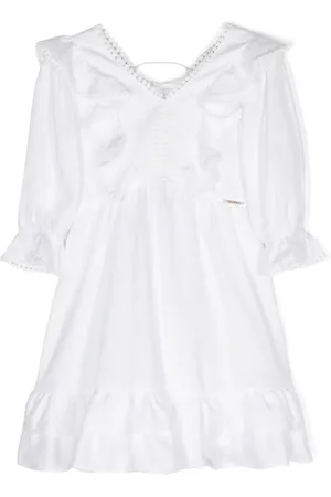 Twin-Set Pompom-detail dress