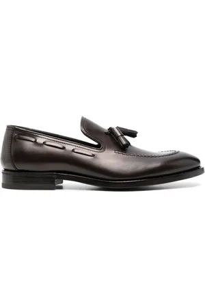 HENDERSON BARACCO Tassel-embellished almond-toe loafers