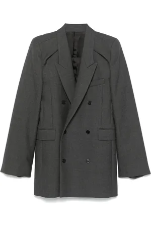 ALAINPAUL Double-breasted blazer