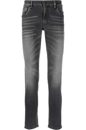 SALVATORE SANTORO Faded skinny jeans