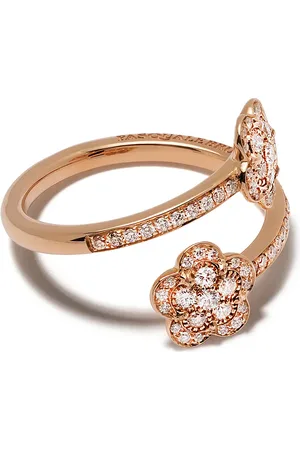 Pasquale Bruni 18kt rose gold Figlia dei Fiori diamond ring