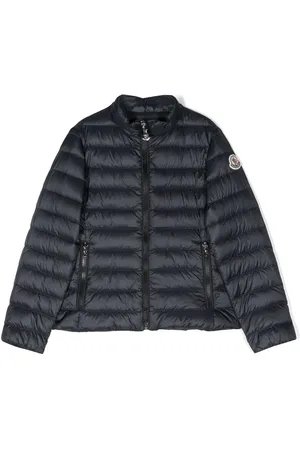 Moncler Logo-patch zip-up padded jacket