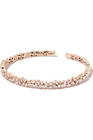 Suzanne Kalan 18kt yellow diamond tennis bracelet