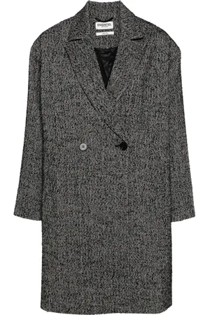 Essentiel Antwerp Chevron-pattern coat