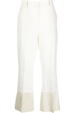 WALES BONNER Harmony straight-leg wool trousers