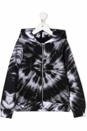 Philipp Plein Tie-dye cotton hoodie