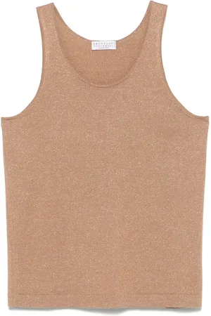 Brunello Cucinelli Lurex top