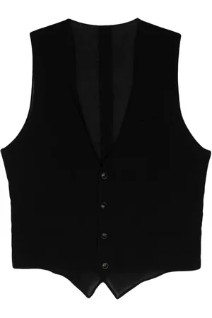 Dolce & Gabbana 2000s single-breasted silk waistcoat