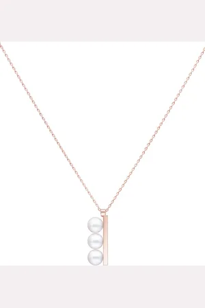 Tasaki 18kt SAKURAGOLD Balance Plus Neo pearl necklace