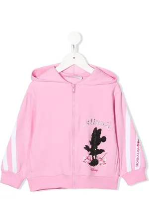 MONNALISA Minnie zip-up hoodie