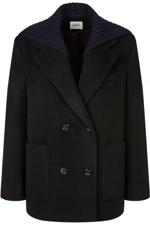 Studio Tomboy Detachable-knitted patch coat