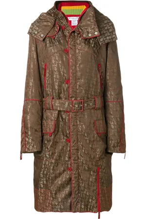 Dior Pre-owned logo print hooded coat