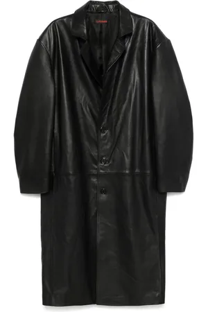 LU’U DAN Leather coat