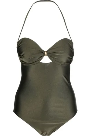 ZIMMERMANN Laurel halterneck swimsuit