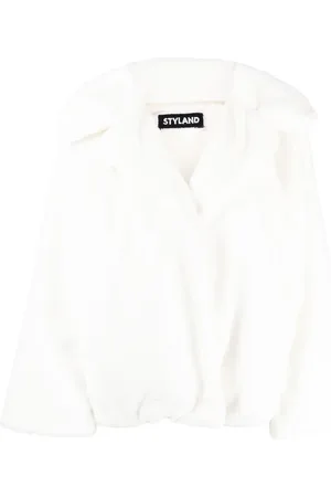 Styland Faux-fur open-front coat