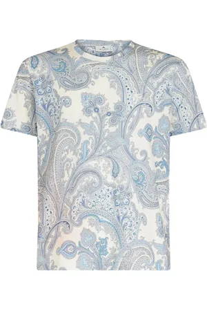 Etro Paisley-print cotton T-shirt