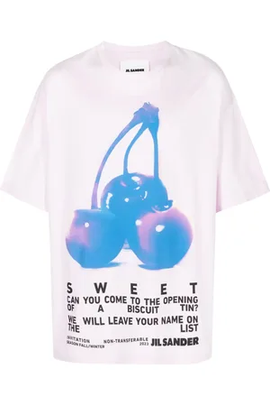 Jil Sander Slogan-print cotton T-shirt