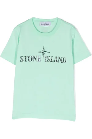 Stone Island Logo-print cotton T-Shirt