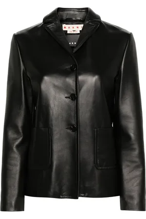 Marni Single-breasted lambskin blazer