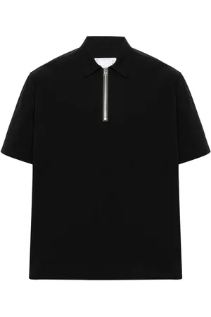 SACAI Zip-up polo shirt