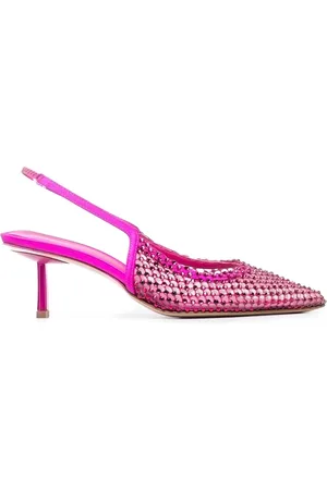 LE SILLA Gilda 50mm crystal-embellished pumps