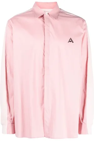 AMBUSH Logo-embroidered cotton shirt
