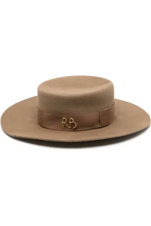 Ruslan Baginskiy Canotier wool-felt hat
