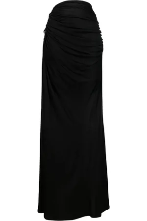 ANDREADAMO Cut-out draped skirt