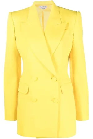 Alexander McQueen Double-breasted wool blazer