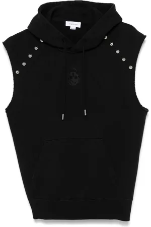 Alexander McQueen Stud-embellished hoodie