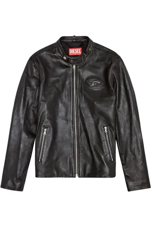 Diesel L-Metalo leather biker jacket