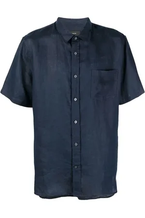 Vince Chest patch-pocket detail shirt