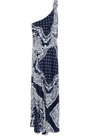 Sandro Paisley-print maxi dress