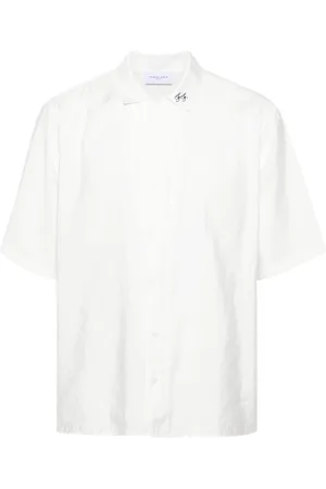 Family First Logo-embroidered shirt