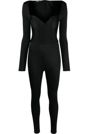 Noire Swimwear Sweetheart-neck stretch jumpsuit