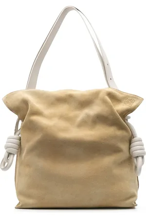 Loewe 2015 Large Suede Flamenco Knot tote bag