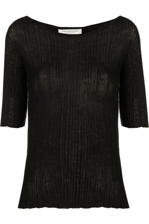 Serafini Ribbed-knit top