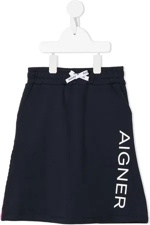 Aigner Logo print skirt
