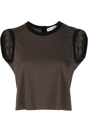 OUR LEGACY Cropped vest top