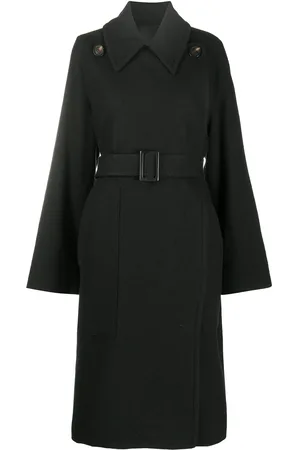 Rick Owens Belted military-inspired coat