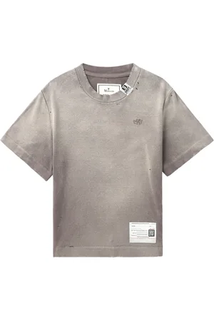 Maison Mihara Yasuhiro Logo-embroidered T-shirt